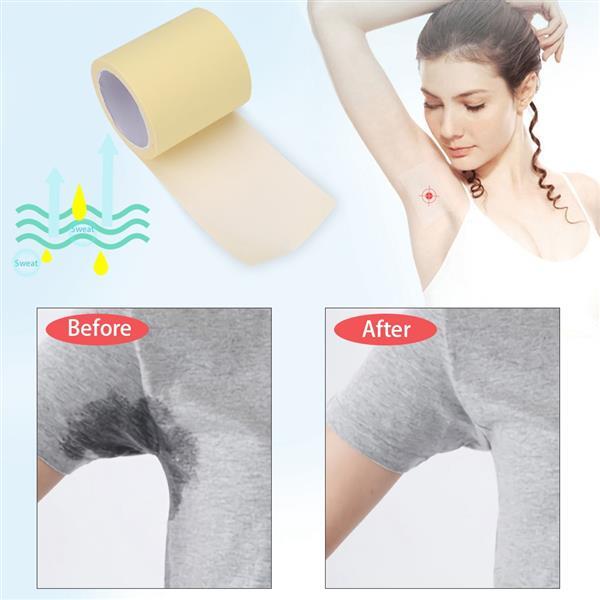 Vs Voorraad 6M/1Roll Anti-transpirant Onderarm Sticker Pads Zomer Wegwerp Oksels Zweet Deodorant Patch Anti Zweten Pads