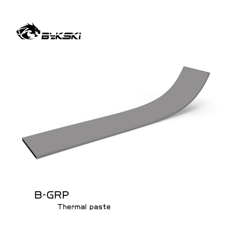 Bykski 5 Pcs/lot B-GRP Silicone Grease Thermal Pads 100x14x1.2mm For GPU/CPU/VRAM/MOS/IC/PE Thermal Conductive Paste Heatsink