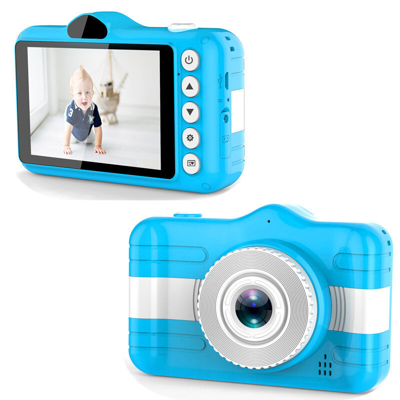 Macchina fotografica del bambino macchina fotografica digitale del bambino 3.5 pollici macchina fotografica sveglia del fumetto giocattoli regalo di compleanno dei bambini videocamera fotografica 1080P HP per i bambini
