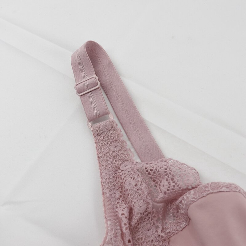 Beauwear cor profunda rendas sutiãs para senhoras mais tamanho feminino underwire bralette tamanho grande feminino elástico náilon lingerie sono superior
