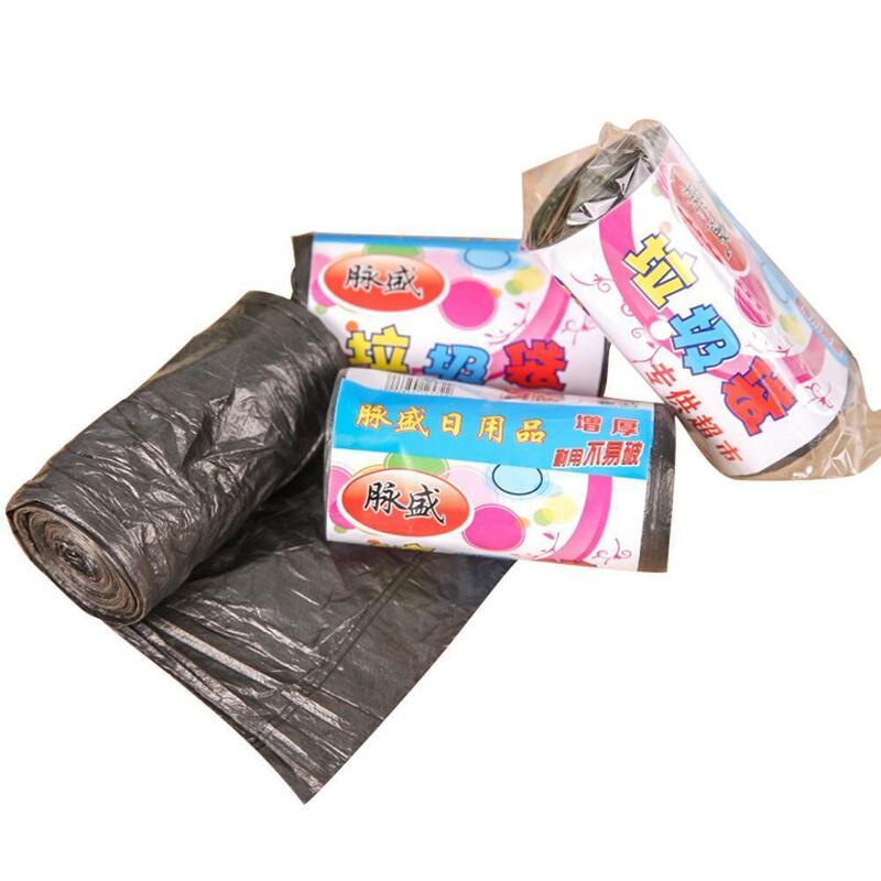 New Material Thicker Larger Colorful Vest-style Portable House Garbage Bags Environmental Kitchen Garbage Bag