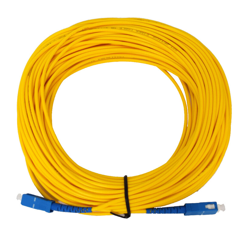 Cable de puente de fibra óptica SM SX, 3mm, 3M, 5M, 10M, 15M, 20M, 30M, 50M, 100M, 19/125 M, SC/PC-SC/PC, Envío Gratis