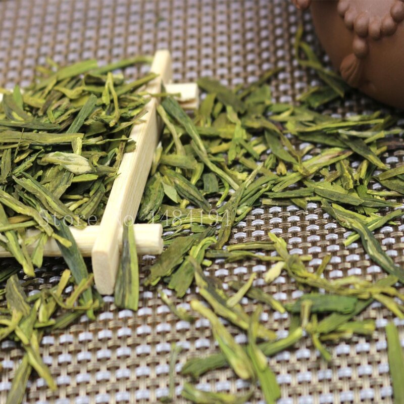 Знаменитый зеленый чай хорошего качества Dragon Well 2019 для здоровья, зеленая еда