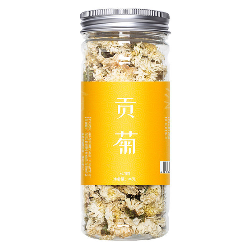 Huangshan Tribute Chrysantheme 30g Konserven Gesundheit Bewahren Blumen und Pflanzen Tee Tasche Post