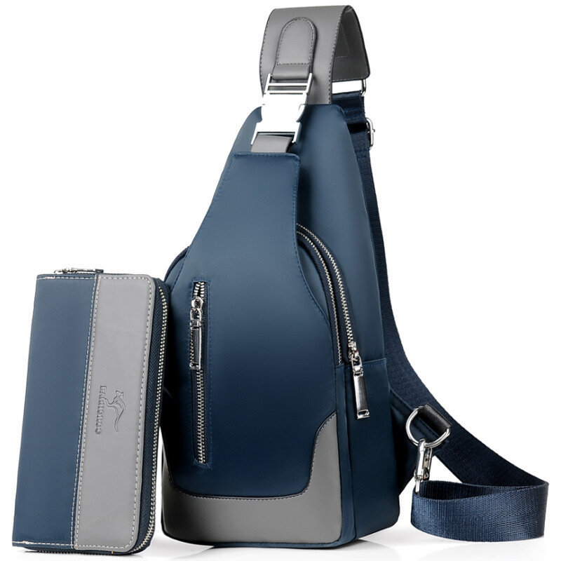 Backpack s borsa a tracolla da uomo borsa a tracolla Messenger Oxford Crossbody Designer Casual ricarica Usb borsa multifunzione borsa acquisto