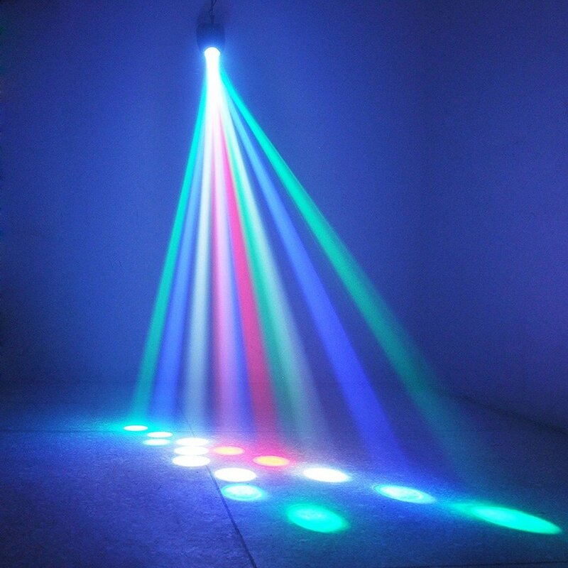 자동/사운드 활성 64 led RGBW 라이트 디스코 라이트 클럽 파티 쇼 패턴의 수백 Dj 바 웨딩 스테이지 파티 조명