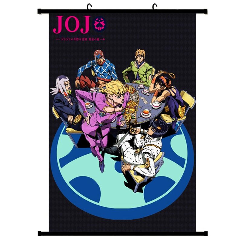 Poster And Prints Jojo S Bizarre Adventure Action Japan Anime Kid Paintings Classic Art Wall Pictures For Living Room home Decor