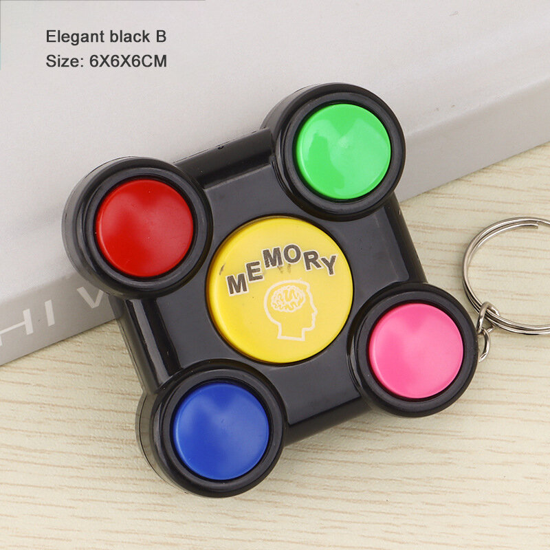 Máquina De Juegos Educativos Para Niños, Juego de Memoria Flash de Entrenamiento, Consola De Una Mano Juego de Rompecabezas, 1 Uds.