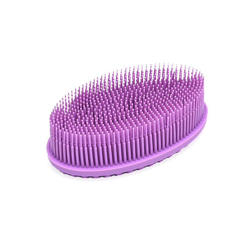 1 pçs cabeça de silicone corpo massageador shampoo couro cabeludo massagem escova de cabelo pente de lavagem escova de chuveiro do corpo banho spa emagrecimento ferramentas beleza
