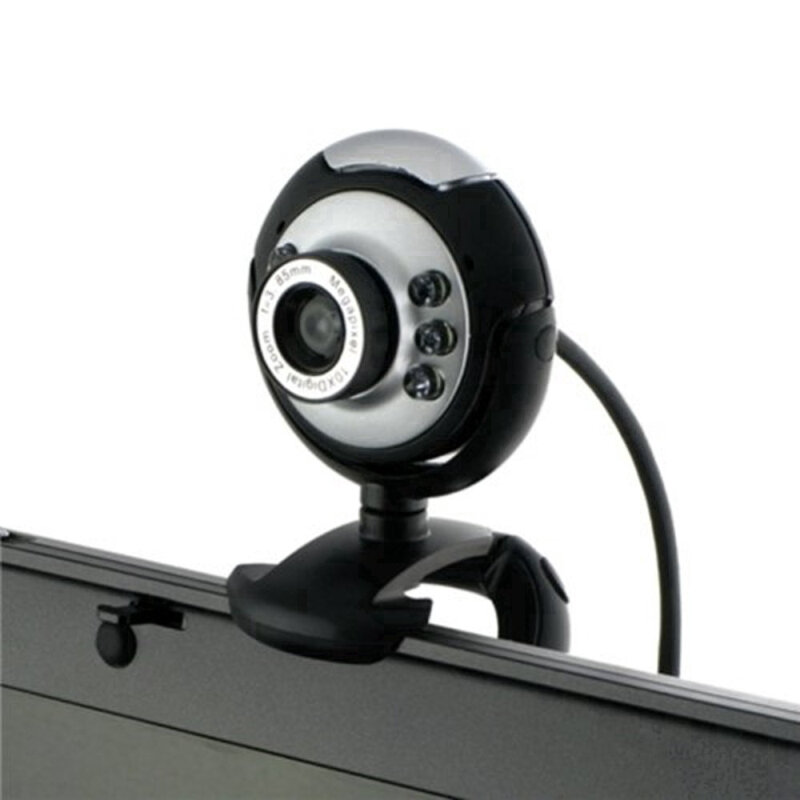 Kamera internetowa 1080P kamera internetowa HD wbudowany mikrofon 360 stopni widzenia kamera internetowa Full Hd USB 2.0 50.0M 480P 6 LED Camara do komputera