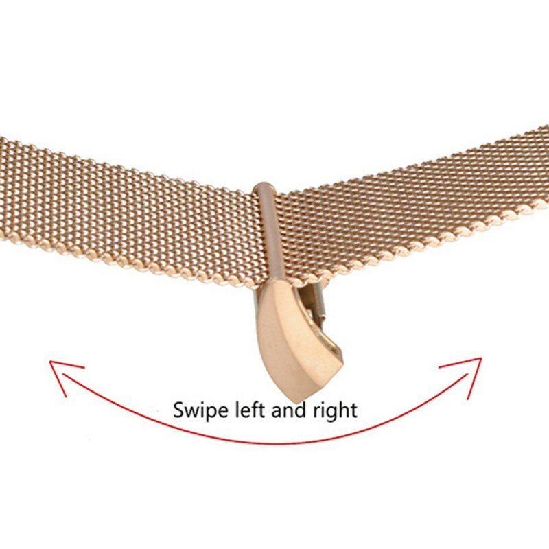 Cinturino intrecciato cinturino in acciaio inossidabile di alta qualità con regolazione squisita braccialetti all'ingrosso