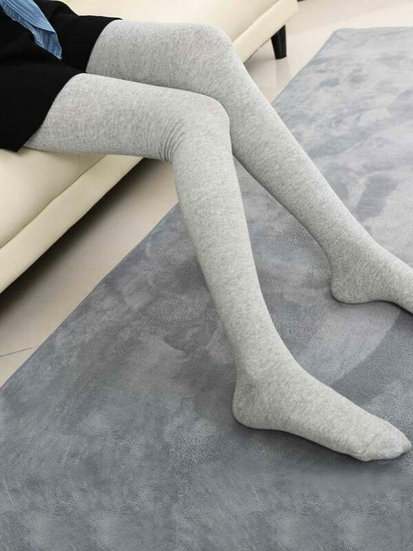 De la mujer otoño nuevo medias de tubo-de la rodilla calcetines hasta el muslo abajo calcetines-encuentro