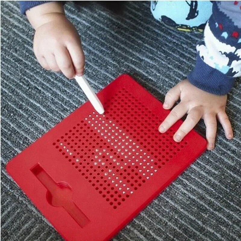 Kulka magnetyczna szkicownik Tablet z pióro magnetyczne nauka dla dzieci tablica do pisania zabawki edukacyjne dla dzieci prezent dla dorosłych Notebook