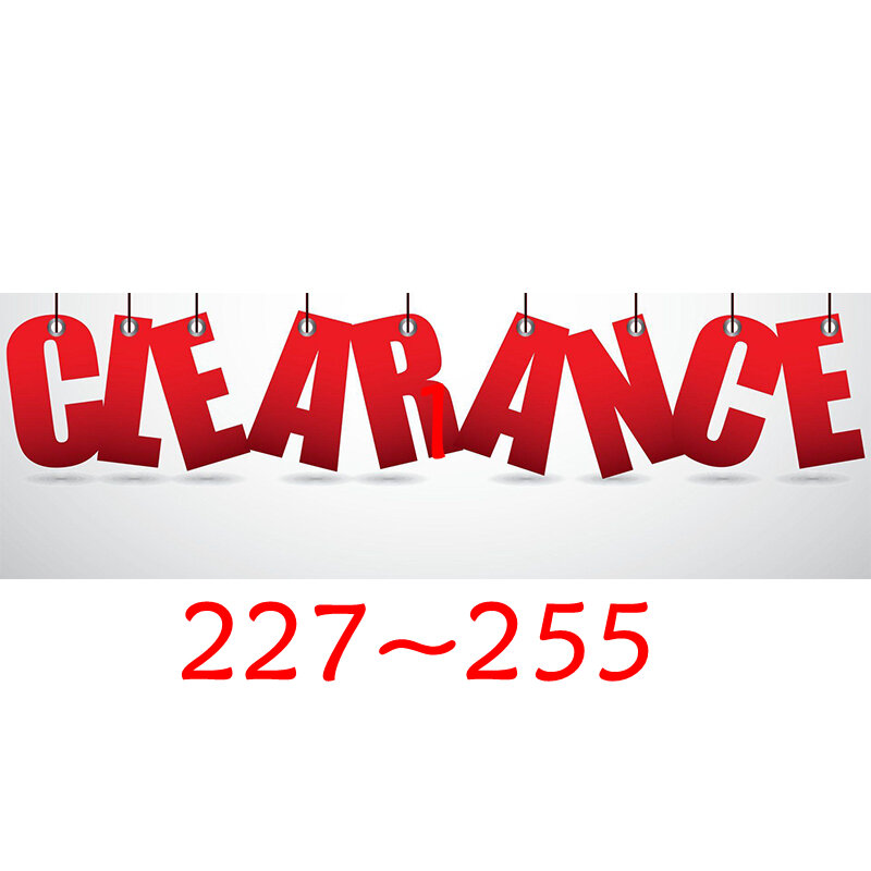 Clearance Link for You (No.227~No.255)