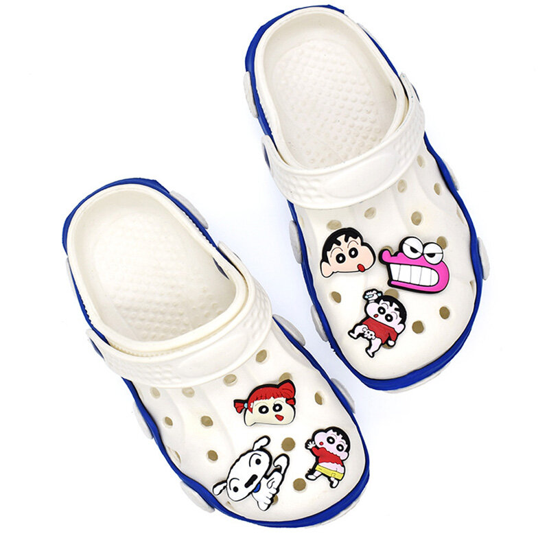1 sztuk Janpan postacie z Anime postacie pcv uroki butów Cartoon akcesoria do butów Fit croc drewniaki dekoracje dla dzieci x-mas prezenty jibz