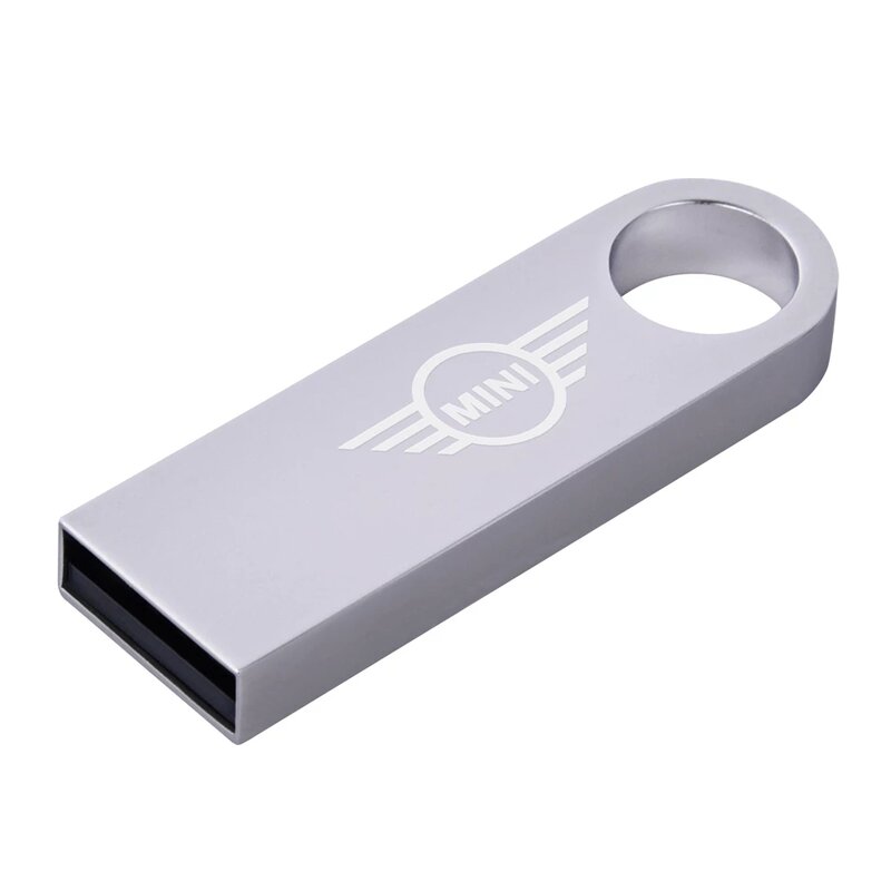 Unidad Flash USB de alta velocidad para MINI Cooper, accesorios para coche, capacidad Real de 32GB, lápiz de almacenamiento, calidad sin pérdidas
