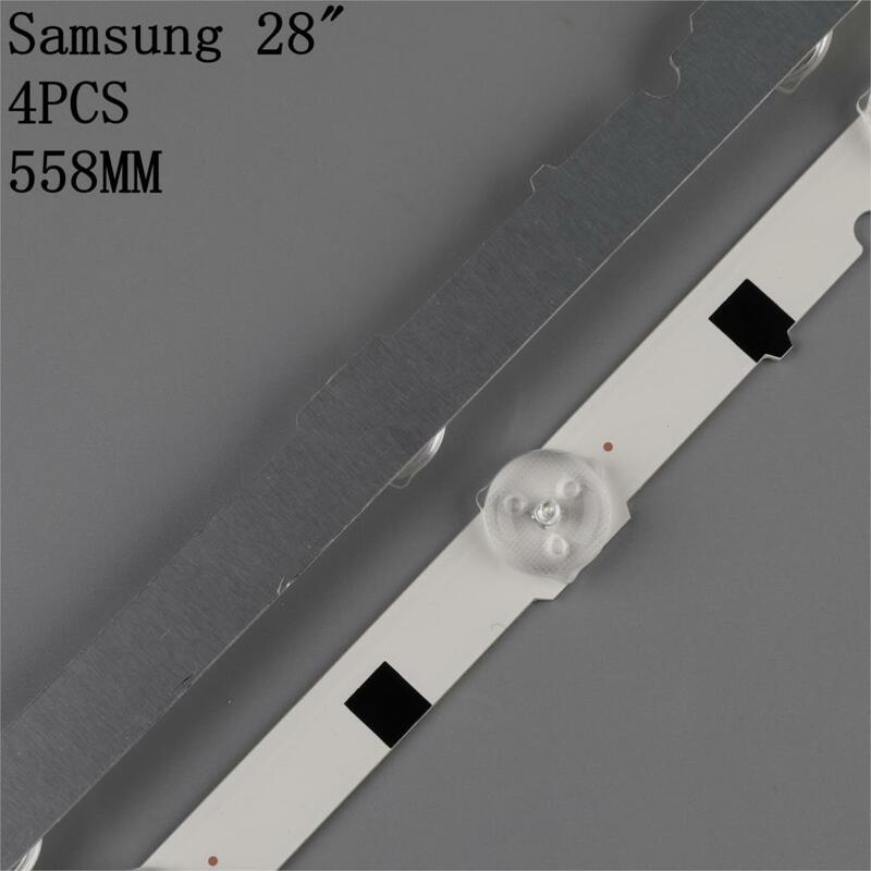 Светодиодная лента для Samsung, 4 шт, Диагональ экрана 28 дюймов