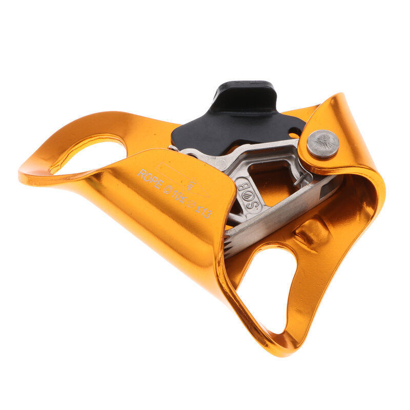 10kN/100kg Hand Ascender with Decal for Outdoors Tree Rock Climbing Mountaineering Climbing Caving Accessories Climbing Gear