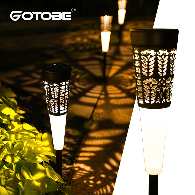 Lanterne LED solaire imperméable conforme à la norme IP65, éclairage d'extérieur, luminaire décoratif de paysage, idéal pour une pelouse, un jardin, une rue ou un sentier