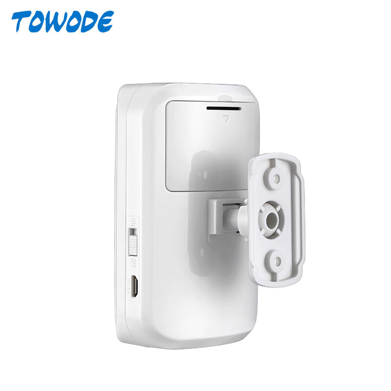 Towode-detector de movimento pir, sem fio, segurança doméstica, sensor de alarme de movimento humano para k52, w18, g18, k52, g34, sistema de alarme antifurto