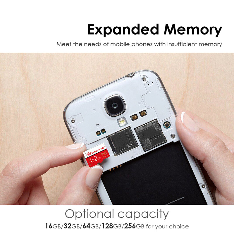 Cartão de memória micro sd, cartão de memória padrão tf de alta velocidade, 8gb, 16gb, 32gb, 64gb, para celular e câmera