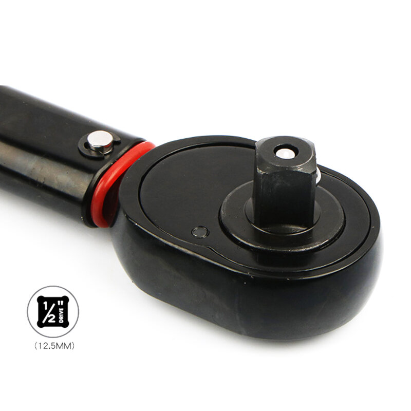 1/2 ''klucz dynamometryczny z napędem kwadratowym 5-100 Ft-lb dwukierunkowy precyzyjny klucz grzechotkowy klucz do naprawy klucza 28-210 N.m dokładny mechanizm