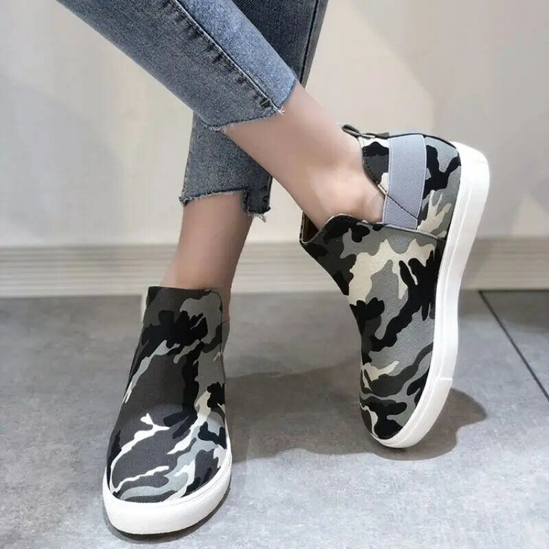 British Style Women Shoes  Simple Versatile Both Sides of The Feet Are Deep Tightly Decorated Comfortable Casual Shoes  KZ020