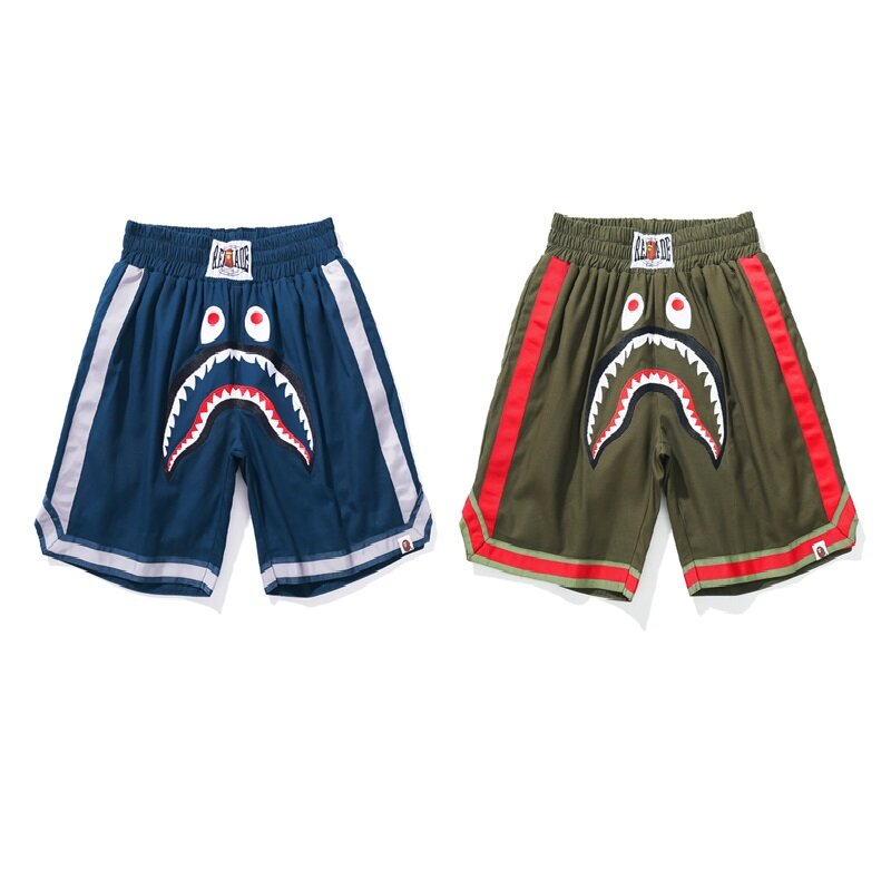 ReadyMade X BAPE Shorts Streetwear Battlefield Military Stil Strand Shorts Farbe WGM Frech Tiger Druck Elastische Taille Shorts