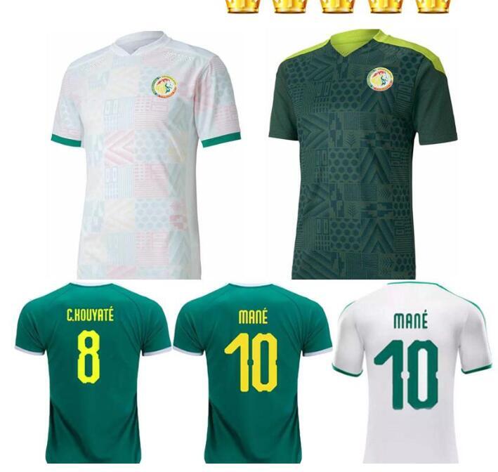 Camiseta nacional senegalesa para hombre, camiseta informal, 2020, 2021