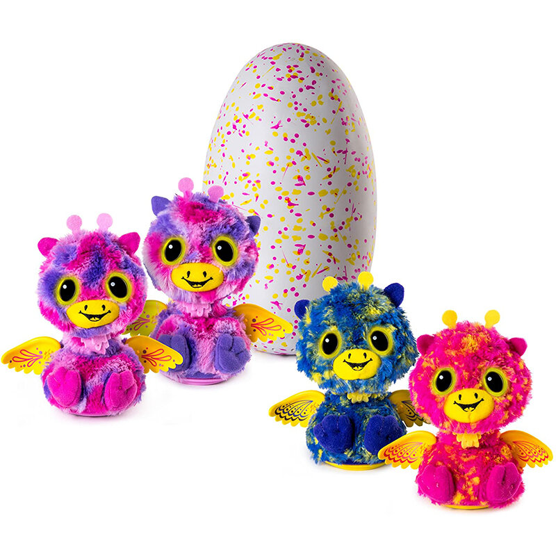 Hatchimals Surprise Peacat Hatching Egg Surprise Twin Interactive Creatures Electronic Plush Pets Toys For Girls Stuffed Animals