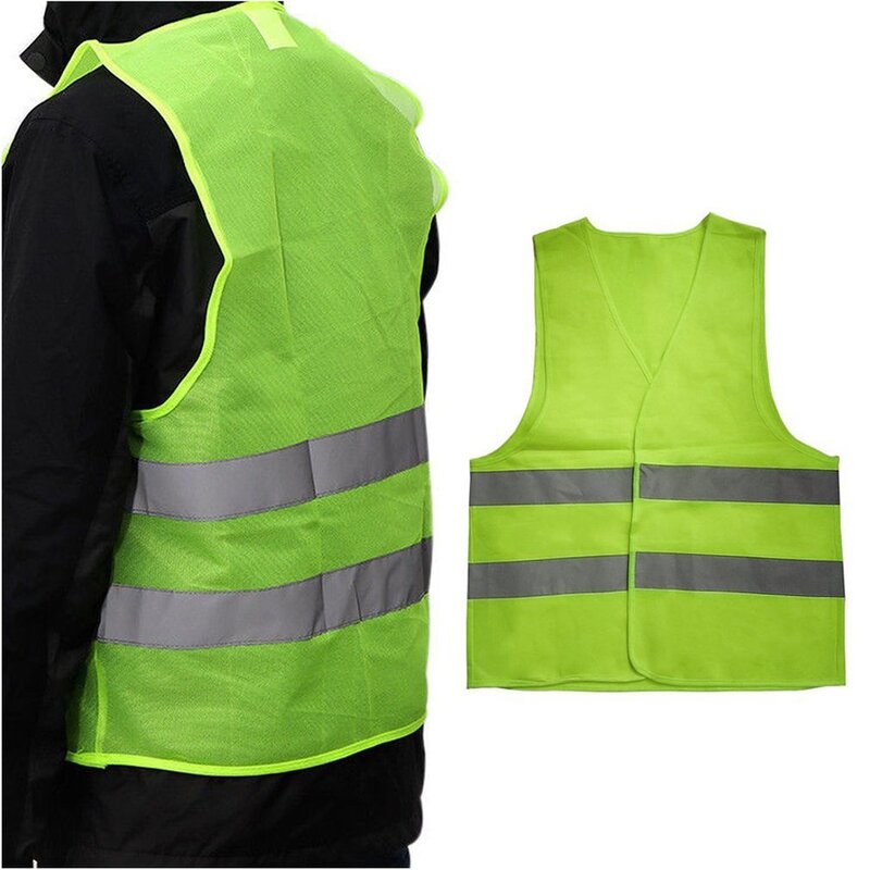 Gilet réfléchissant de sécurité salopette d'assainissement gilet réfléchissant traitement gilet de protection sécurité routière gilet réfléchissant aide flash