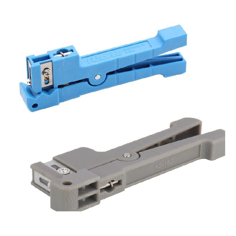 Decapador de cabo coaxial ideal, 45-163 3.2-5.6mm, revestimento tipo revestimento, cortador de tubo, amortecedor, ftth ideal 45-163