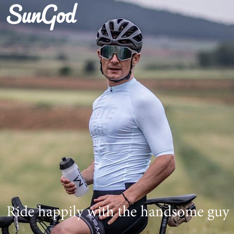Sungod estrada bicicleta ciclismo óculos de sol mtb polarizado esportes correndo óculos de montanha unisex ciclismo eyewear
