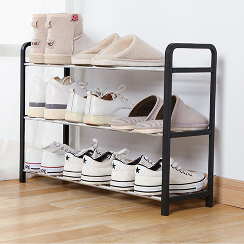 2021 não-tecido sapato rack de armazenamento hall armário de armazenamento ajustável rack de armazenamento removível sapato porta diy fácil de instalar