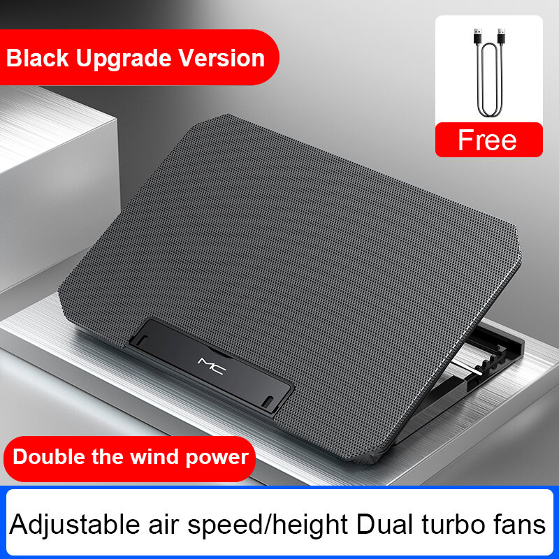 Tragbaren Laptop Stand Kühler Basis Unterstützung Notebook Cooling Pad Halter Für Macbook Gamer PC Laptop Zubehör Kühler Für CPU