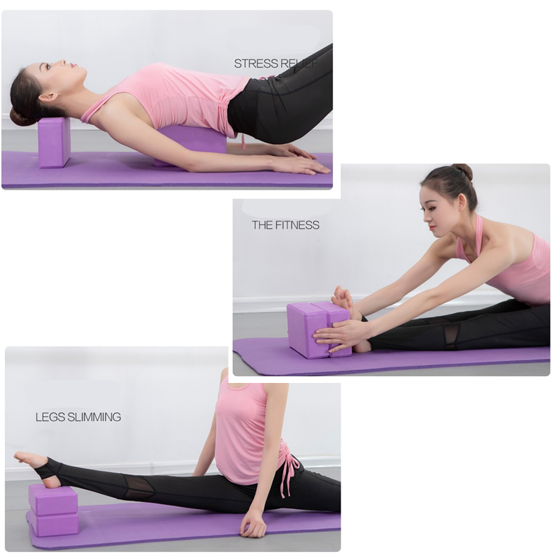 Bloque de Yoga de EVA de Pilates de Fitness cinturón para 