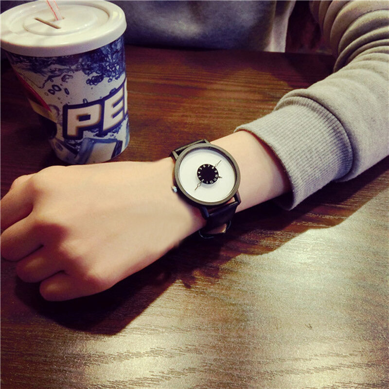 แฟชั่นสไตล์เกาหลีคนรักนาฬิกาควอตซ์นาฬิกาผู้ชายและนาฬิกาข้อมือบุคลิกภาพนักเรียนนาฬิกา NYZ ...