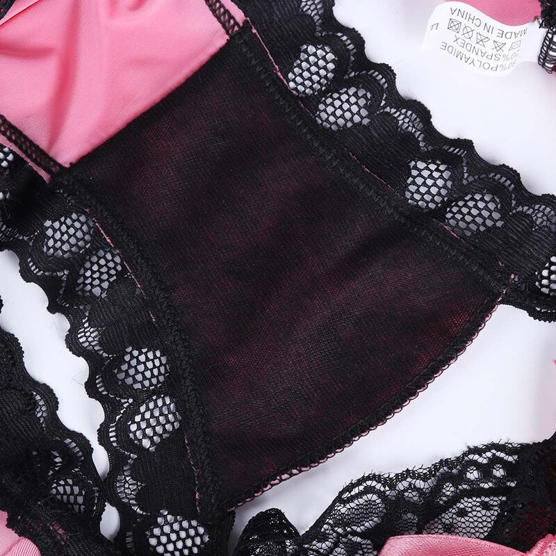 Women Sexy Panties Hips Bowknot Crotchless Panties Knickers Sexy