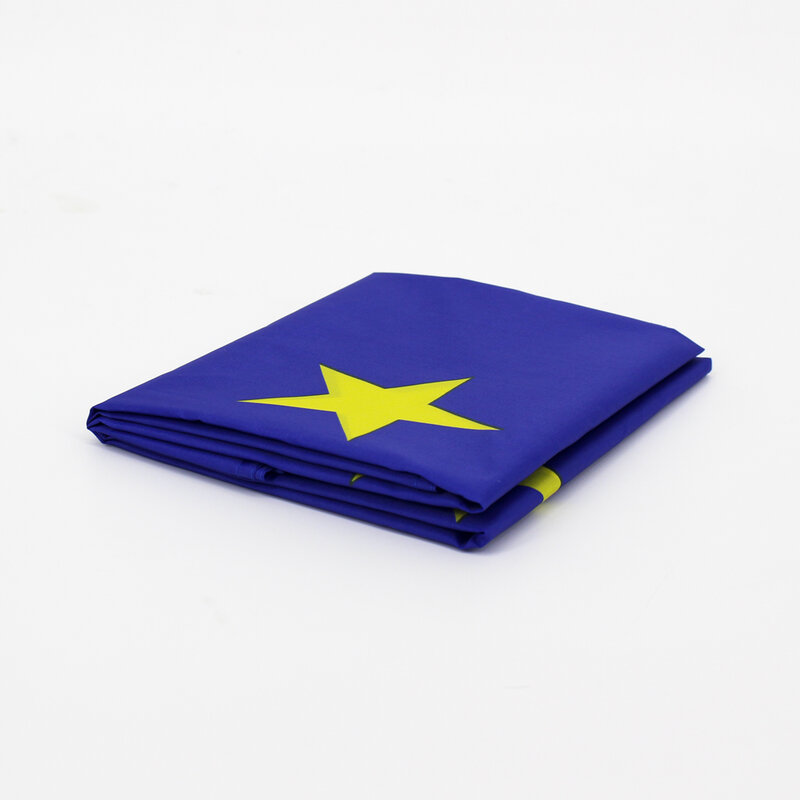 Bandeira europeu super de poliéster 60x90/90x cm, bandeira para decoração, para conselho europeu, super poliéster