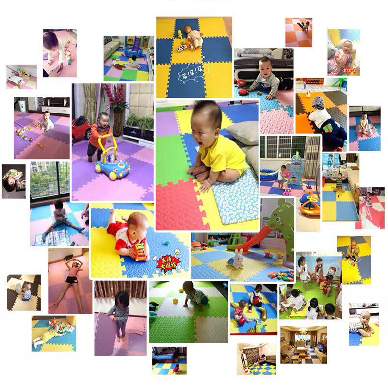 10/24Pcs Kind Tapijt Eva Foam Mat Kids Mat Puzzels Zachte Vloer Speelkleed Speelgoed Voor Kinderen Jigsaw matten Baby Gym Tapete Infantil