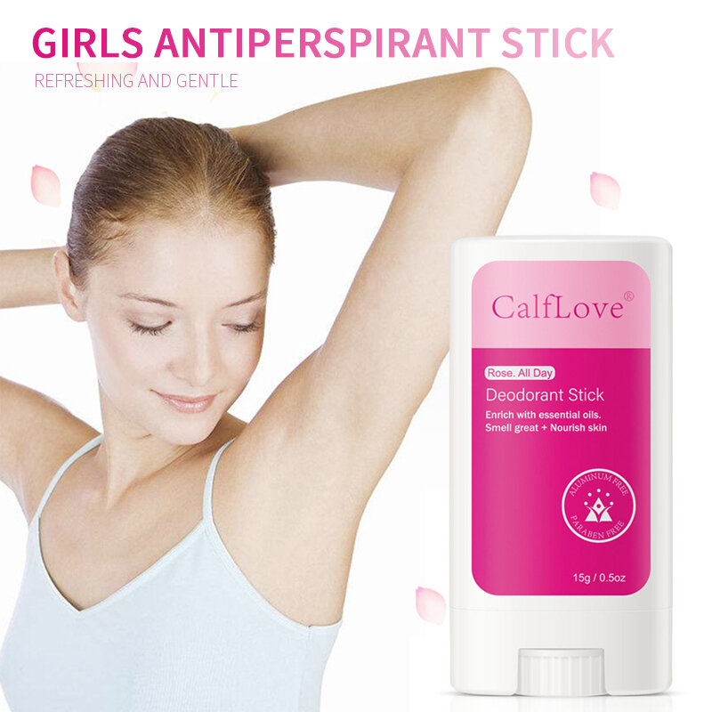 Desodorante natural antitranspirante palito de axilas, refrescante floral suave antitranspirantes após barbear tslm1