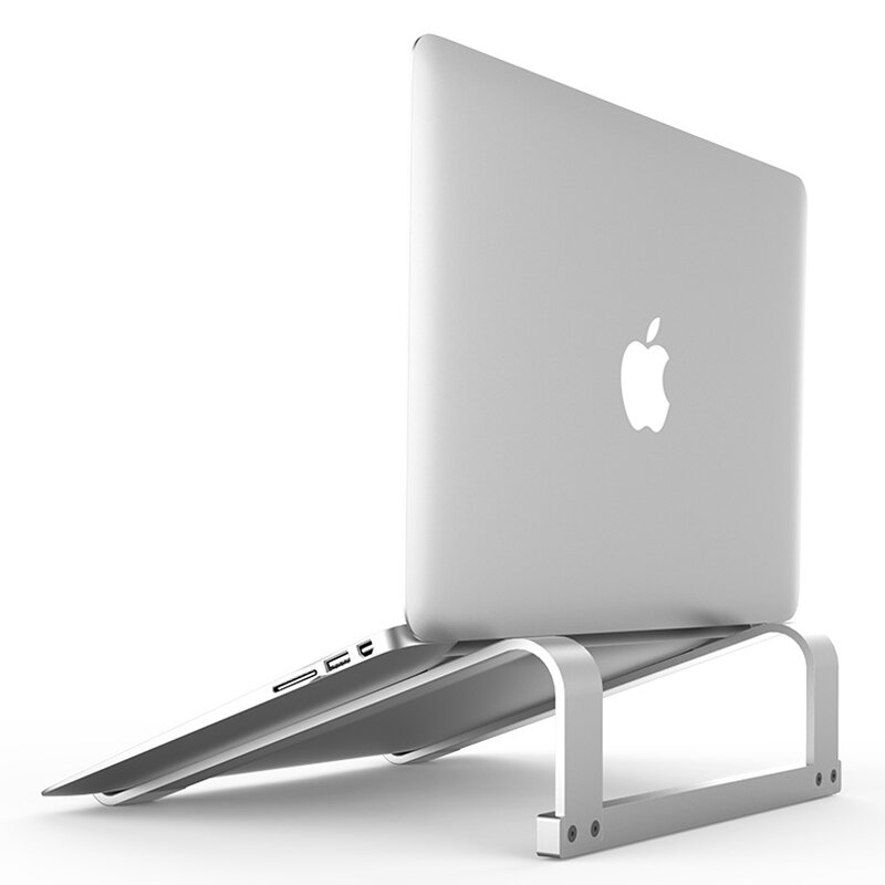 Suporte de alumínio portátil portátil notebook suporte para macbook pro mac livro ar 13 15.6 computador riser suporte refrigeração
