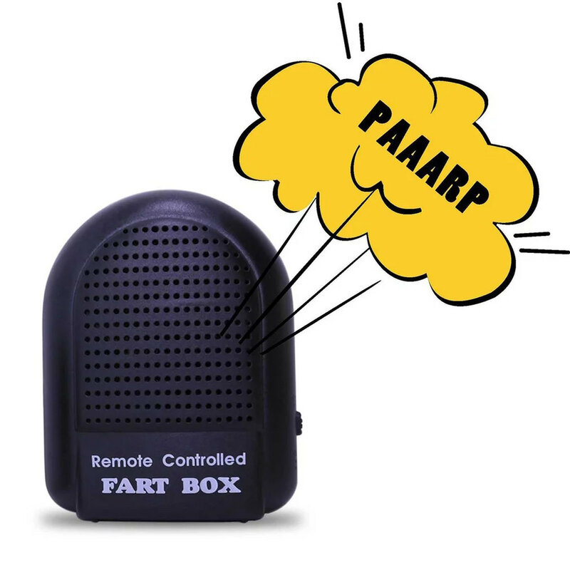 Funny Tricky Toys Remote Control Fart Box Electronic Magnetic Simulated Farting Sounds Bomb Bags Farting Machine Party Prank Toy