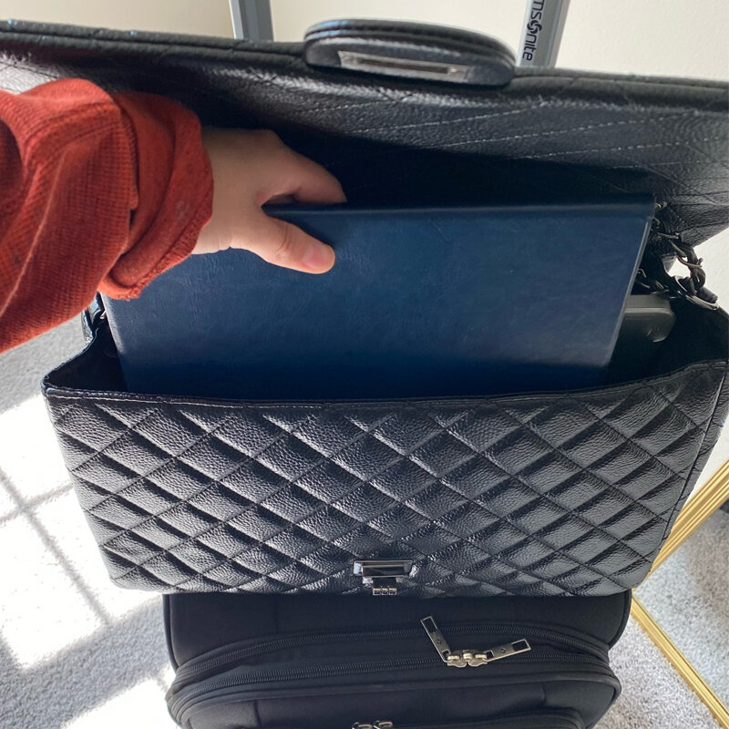 Winmax torba o dużej pojemności kobiety biuro łańcuszkowa torba na ramię podróż luksusowe torebki dla dziewczynek skóra Pu pikowana torba Bolsa Feminina
