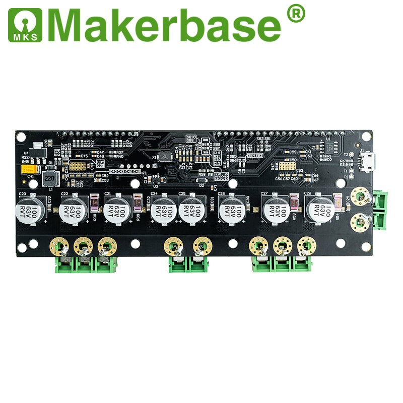 Makerbase ODrive3.6 56V FOC BLDC AGV Servo Kép Điều Khiển Động Cơ Ban ODrive 3.6