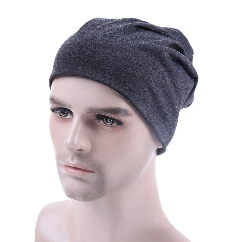 Bonnet fin en coton extensible pour homme et femme, bonnet en Jersey, décontracté, pour Couple