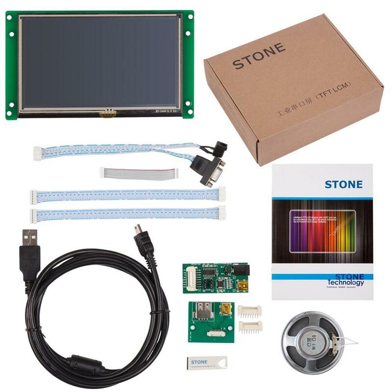 5 "Thông Minh UART TFT LCD Module Hiển Thị Điều Khiển Bảng + Hệ Thống Nhúng Hỗ Trợ Bất Cứ MCU/PIC