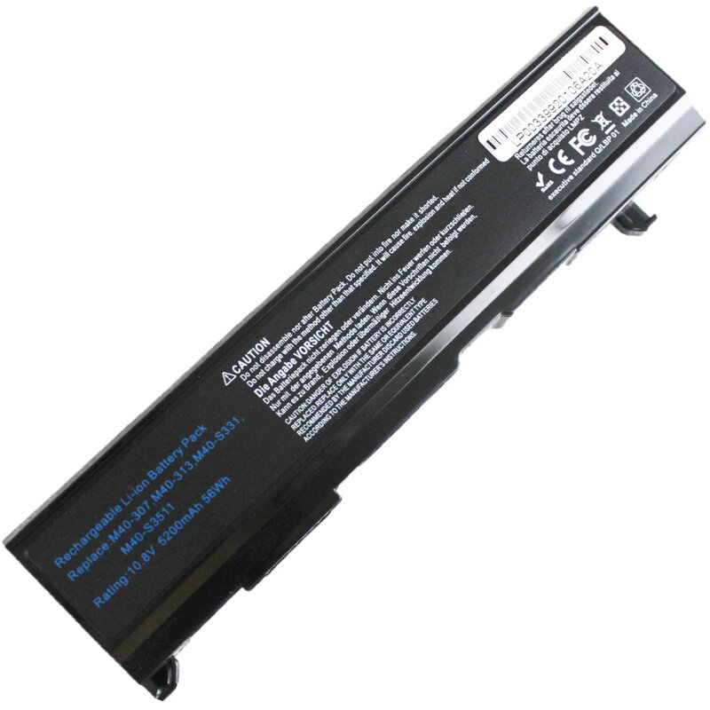 HUAHERO – batterie pour Satellite Toshiba A100 A105 A80 M40 M50 PA3399U 1BAS 1BRS 2BAS 2BRS M100 M105 M110 M115 M45 M55 Tecra A3 A4