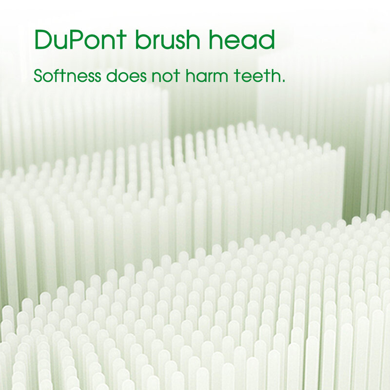 [Boi] قاعدة شاحن لاسلكي الذكية الأسنان نظيفة فرش تبييض الأسنان الرعاية البيئية الخيزران الخشب فرشاة أسنان كهربائية بالموجات الصوتية