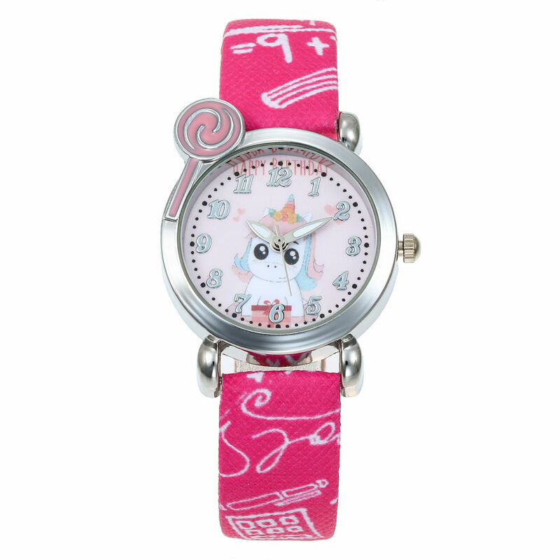 Baby Mädchen Uhr Schöne Einhorn Uhren für Mädchen Jungen Kinder Kunststoff Uhr Kinder Armbanduhr reizende nette kinder uhr relogio
